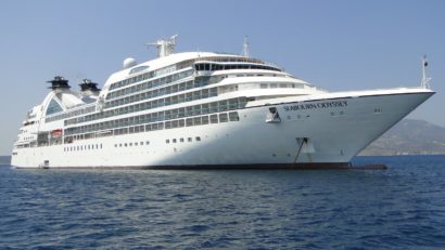Navă de croazieră în Portul Constanța