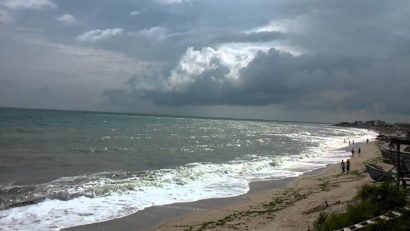 Cod galben de ploi şi vijelii lângă Dobrogea
