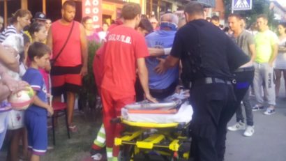 Agent de pază accidentat de maşină, la Năvodari