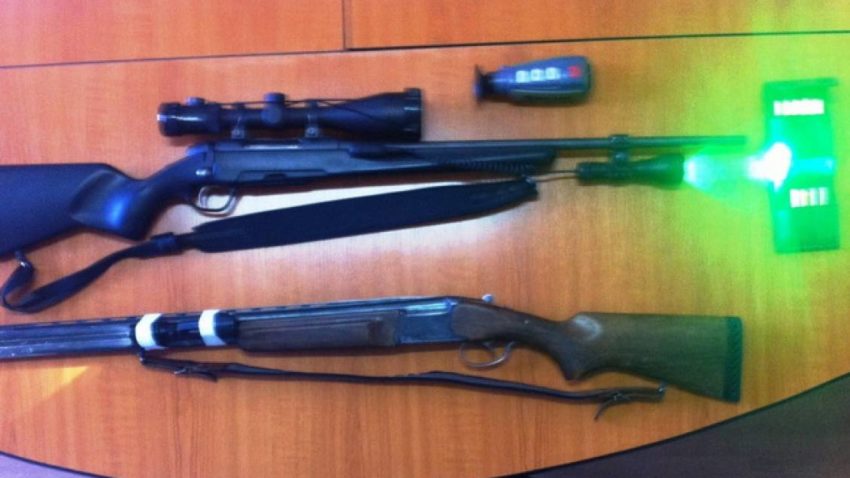 Constanța: Arme de vânătoare confiscate