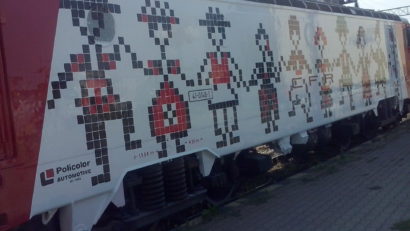 Locomotiva „Hora” a ajuns la Constanța