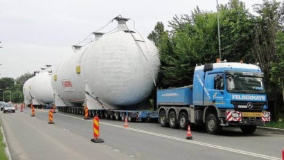 Transport agabaritic pe ruta Constanţa-Călăraşi