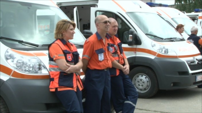 Mai multe ambulanţe pregătite de intervenţii, pe litoral