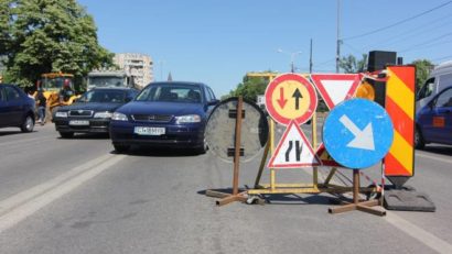 Avarie RAJA pe strada Nicolae Iorga
