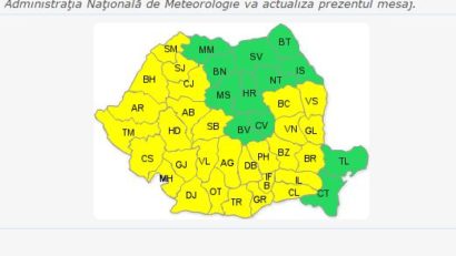 Dobrogea, ocolită! Cod galben de caniculă în România