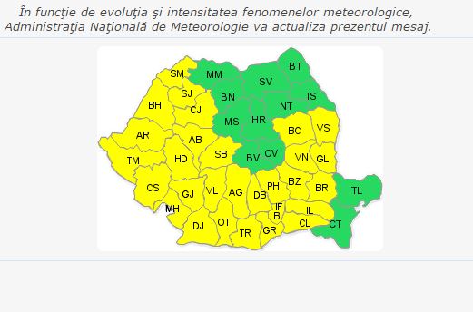 Dobrogea, ocolită! Cod galben de caniculă în România