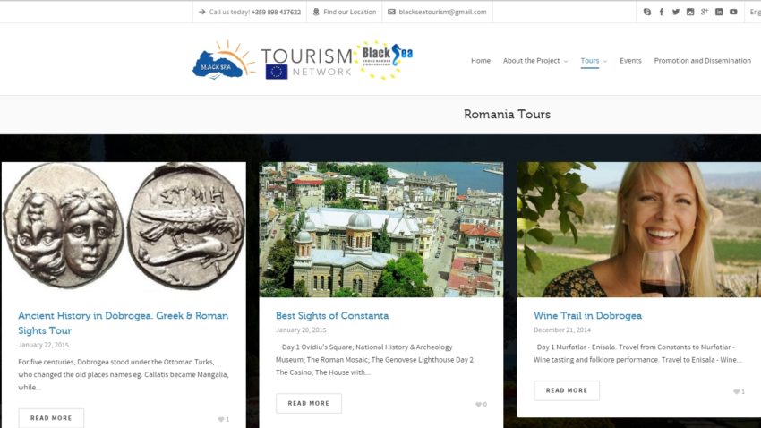 Turismul durabil la Marea Neagră, promovat online