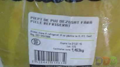 Carne expirată descoperită de inspectorii ANPC la Costineşti