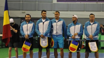 Astăzi începe meciul România – Slovenia din Cupa Davis