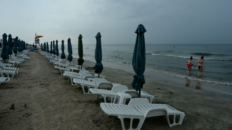 Vremea rămâne schimbătoare la malul mării