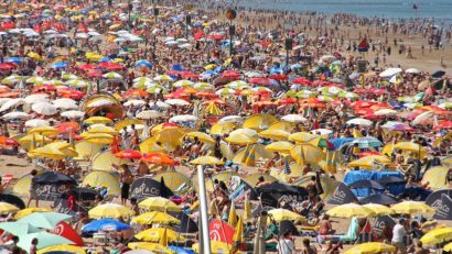 Cel mai aglomerat sfârşit de săptămână pe litoral