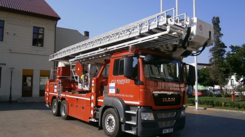 Incendiu la Primăria din Mihail Kogălniceanu
