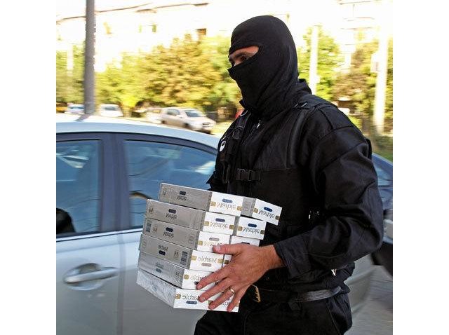 Ucrainean prins la Sulina cu ţigări de contrabandă