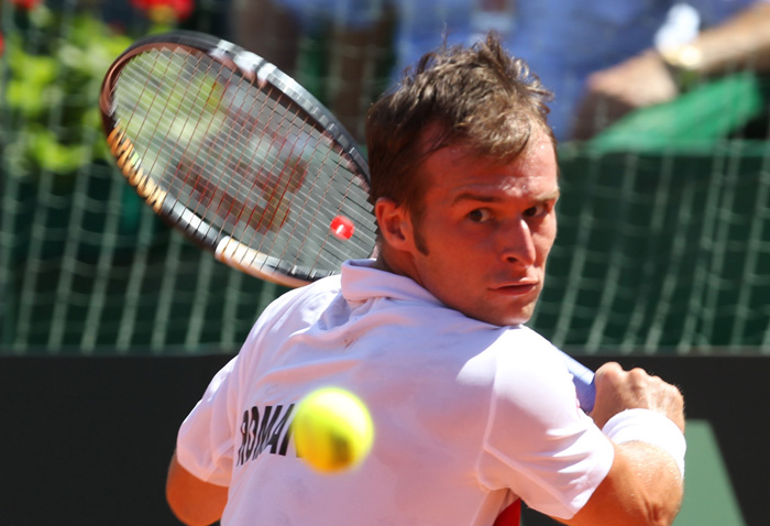Adrian Ungur l-a învins pe Norbert Gombos, în ultima partidă din Cupa Davis. Scorul nu mai poate influenţa rezultatul final