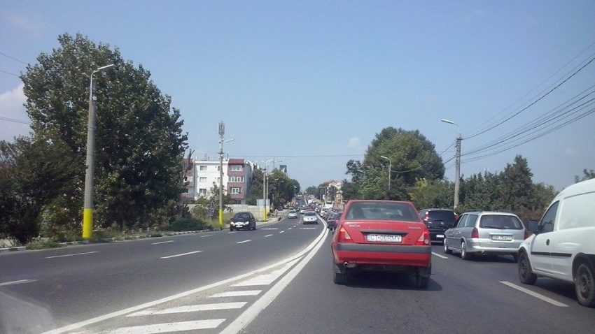 Trafic infernal pe șoselele care pleacă de pe litoral