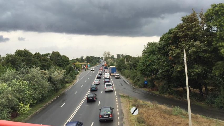 Circulație infernală pe DN39, pe tronsonul Agigea-Tuzla