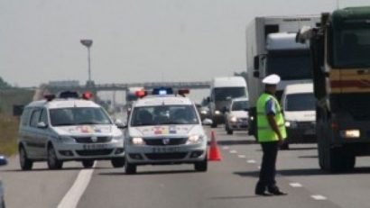 Circulație îngreunată pe autostrada A1 București – Pitești, pe sensul către Capitală