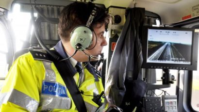 Traficul pe A2, supravegheat şi din elicopter, sâmbătă