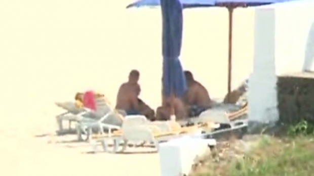 Klaus Iohannis, în vacanță, la Neptun