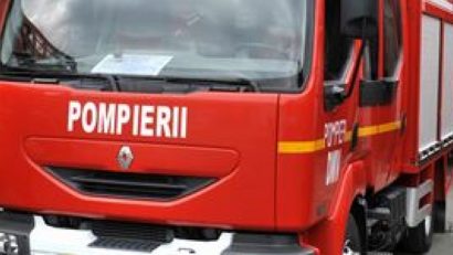 Incendiu în nordul stațiunii Mamaia