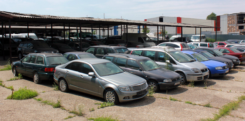 Autoturism declarat furat în Italia din anul 2012, descoperit în Constanța