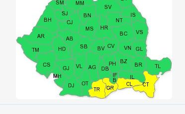 Vreme mohorâtă, vineri, în Dobrogea