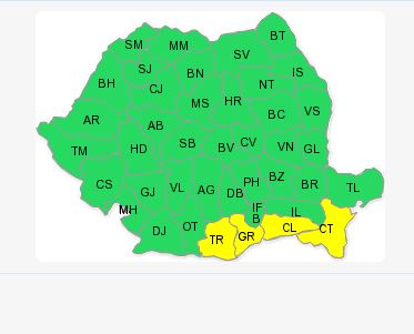 Vreme mohorâtă, vineri, în Dobrogea