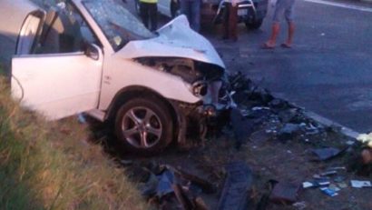 Carnagiu la 23 August soldat cu 5 morţi! Circulația pe DN39 Mangalia – Constanța a fost paralizată