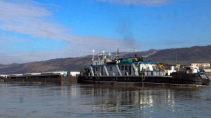 Traficul de mărfuri grav afectat de nivelul scăzut al Dunării