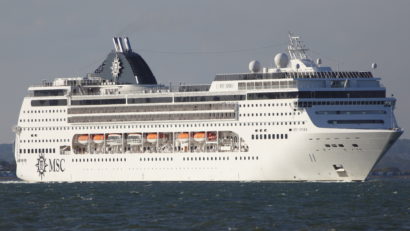 Pachebotul ”MSC Opera” revine la Constanța