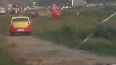 Femeie spulberată de mașină la Castelu