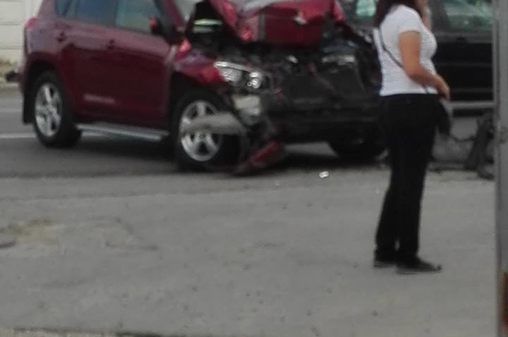 Accident rutier pe bulevardul Aurel Vlaicu