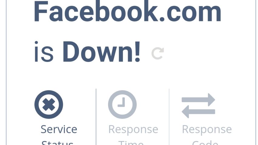 UPDATE- Facebook a căzut. A doua oară, în câteva zile