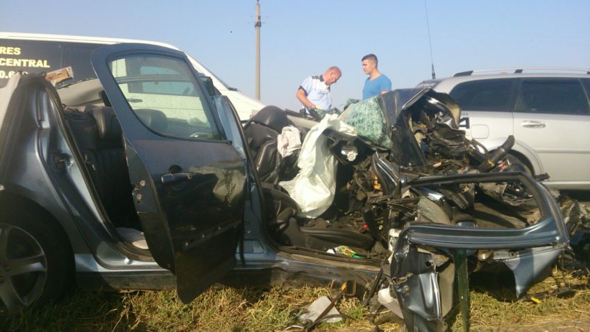 Update 3 – CONSTANŢA: Accident de circulaţie grav. Trei persoane au murit