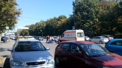 Accident rutier grav în cartierul Tomis III