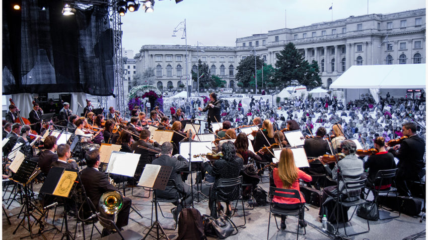 Orchestra Naţională Radio deschide Piaţa Festivalului George Enescu