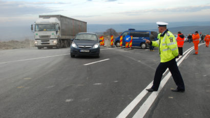 Traficul rutier pe DN1 București – Ploiești se desfăşoară uşor îngreunat