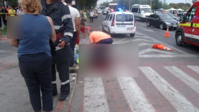 Accident în zona străzii Adamclisi