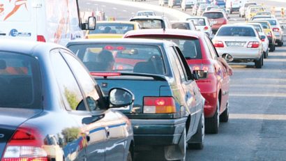 Trafic intens pe Valea Prahovei