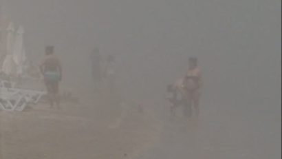 Ceaţă densă pe litoral