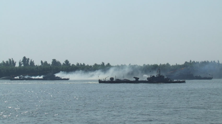 Exerciţiu militar în Deltă
