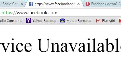 Update – Defecţiune la Facebook. Reţeaua nu este disponibilă