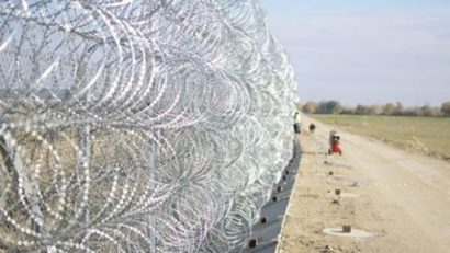 Gard la frontiera dintre România şi Ungaria