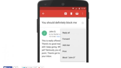 Gmail vine cu noi opţiuni în cazul mesajelor nedorite