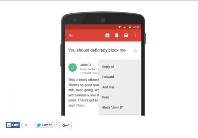 Gmail vine cu noi opţiuni în cazul mesajelor nedorite