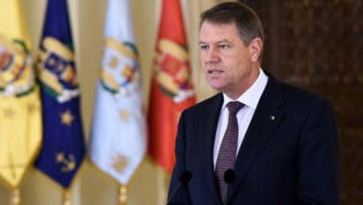 Klaus Iohannis la reuniunea extraordinară a CE