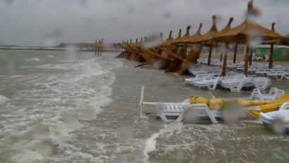 Norii și ploaia pun stăpânire pe Dobrogea
