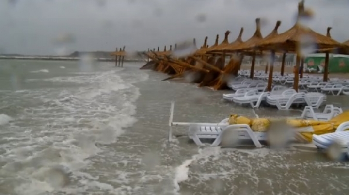 Norii și ploaia pun stăpânire pe Dobrogea