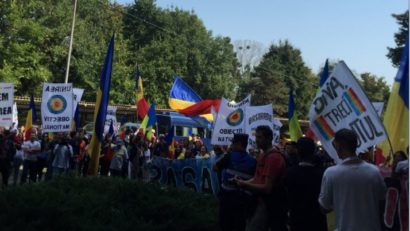 NEPTUN: Manifestaţie pentru unirea României cu Republica Moldova
