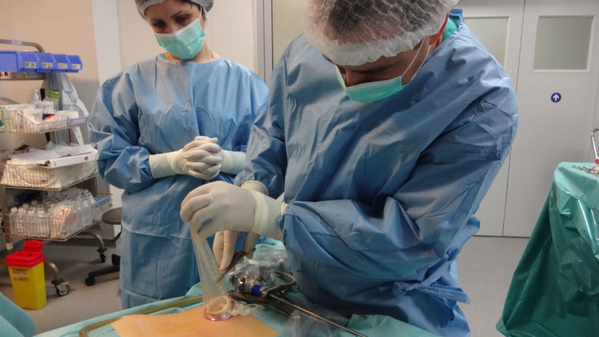 Operaţii laparoscopice 3D la Spitalul Judeţean Constanţa
